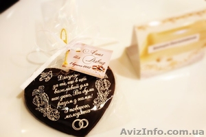 Весільні шоколадні запрошення та подарунки для гостей Вашого весілля - <ro>Изображение</ro><ru>Изображение</ru> #5, <ru>Объявление</ru> #1008120
