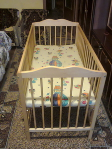 Кровать детская 120 на 60 + матрас кокос - <ro>Изображение</ro><ru>Изображение</ru> #1, <ru>Объявление</ru> #1088295