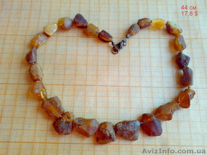 Лечебные янтарные бусы