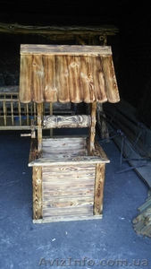 Садово-парковая мебель из дерева  столы, беседки, качели и др.  - <ro>Изображение</ro><ru>Изображение</ru> #6, <ru>Объявление</ru> #1303833