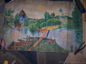 Картина неизвестного художника 1940-50г.