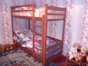 Двухярусна кровать-ціна з ящиками  - <ro>Изображение</ro><ru>Изображение</ru> #1, <ru>Объявление</ru> #1281161