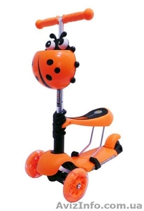 Музыкальный самокат Scooter Micro Mini оранжевый - <ro>Изображение</ro><ru>Изображение</ru> #1, <ru>Объявление</ru> #1416081