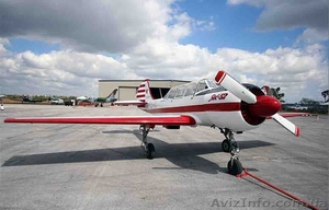 Полет на самолете ЯК 52 в Николаеве. Оригинальный подарок парню.