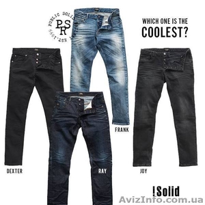 Мужские джинсы  Jack & Jones + !Solid - <ro>Изображение</ro><ru>Изображение</ru> #2, <ru>Объявление</ru> #1458510