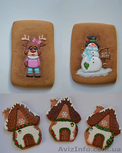 Кондитерские курсы,  роспись пряников,  лепка из мастики 