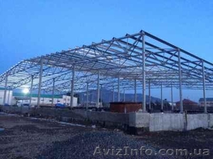 Приміщення з металоконструкцій (ангари,  СТО)