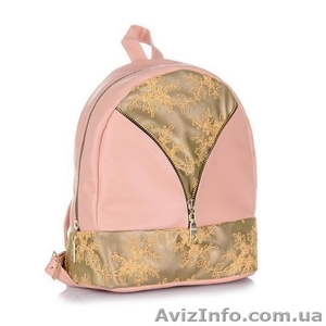Городской стильный ,кожаный рюкзак - для модных женских образов  - <ro>Изображение</ro><ru>Изображение</ru> #5, <ru>Объявление</ru> #1563318