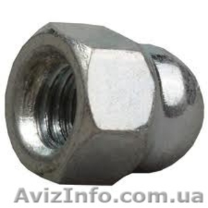 Гайка DIN 1587 колпачковая.