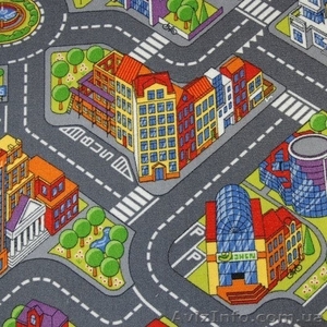 Детские ковры. Ковролин детский с рисунком. 