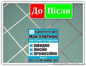 ВІДНОВЛЕННЯ МІЖПЛИТОЧНИХ ШВІВ - <ro>Изображение</ro><ru>Изображение</ru> #9, <ru>Объявление</ru> #1622068