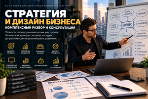 Стратегия и дизайн бизнеса — комплексный разбор и консультация #1754790