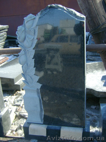 Ритуальні пам'ятники з чорного та кольорових гранітів - <ro>Изображение</ro><ru>Изображение</ru> #2, <ru>Объявление</ru> #181974