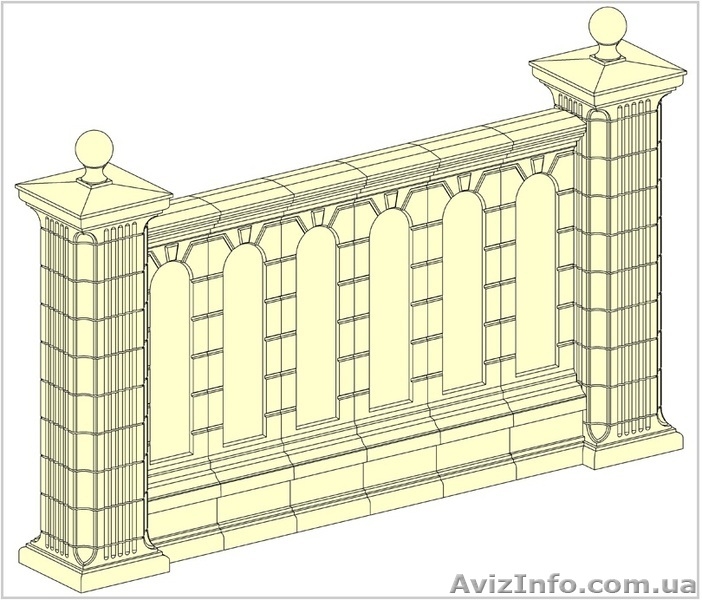 Забор, огорожа, секції - <ro>Изображение</ro><ru>Изображение</ru> #1, <ru>Объявление</ru> #225032