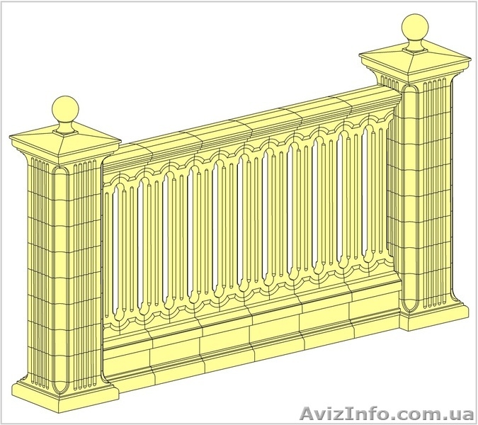 Забор, огорожа, секції - <ro>Изображение</ro><ru>Изображение</ru> #2, <ru>Объявление</ru> #225032