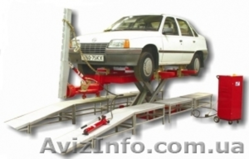 Стенд для рихтовки кузова на ножничном подъемнике МАСТЕР +Cпоттер SW 2 в подарок - <ro>Изображение</ro><ru>Изображение</ru> #1, <ru>Объявление</ru> #312443