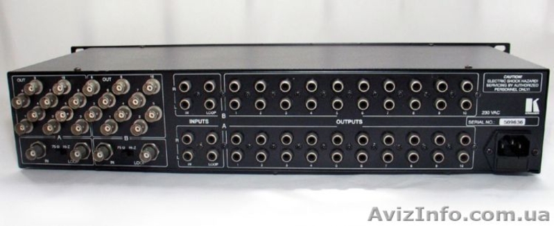 Усилитель-распределитель (1:20)Kramer AV-20AR аудио-видео - <ro>Изображение</ro><ru>Изображение</ru> #2, <ru>Объявление</ru> #391430