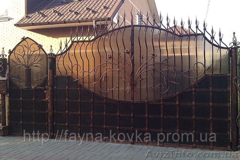 Кована брама, Львів. 12000 грн. - <ro>Изображение</ro><ru>Изображение</ru> #1, <ru>Объявление</ru> #605466