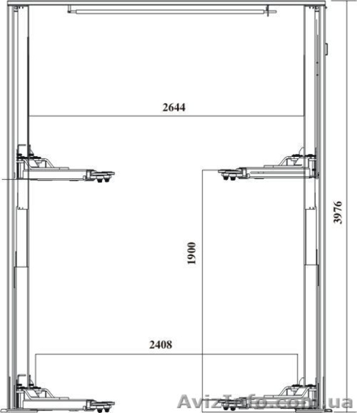 Продам ножничный подъемник МODENA MO-620LP, 3т. напольный. - <ro>Изображение</ro><ru>Изображение</ru> #10, <ru>Объявление</ru> #380497