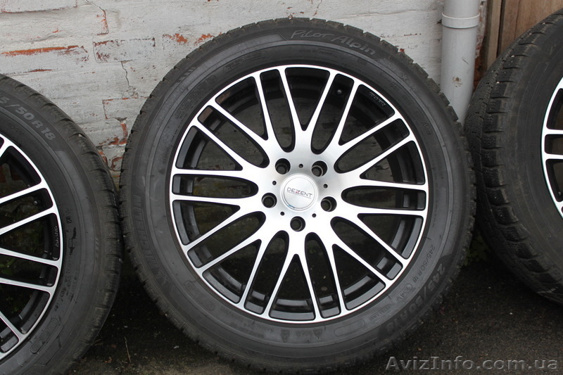 ДИСКИ DEZENT R18 5x120 РЕЗИНА MICHELIN 245 50 R18 5-6mm  - <ro>Изображение</ro><ru>Изображение</ru> #1, <ru>Объявление</ru> #763717