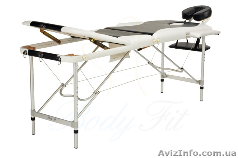 Стол массажный АЛЮМИНИЕВЫЙ 3 сегментный двухцветный - <ro>Изображение</ro><ru>Изображение</ru> #4, <ru>Объявление</ru> #867774