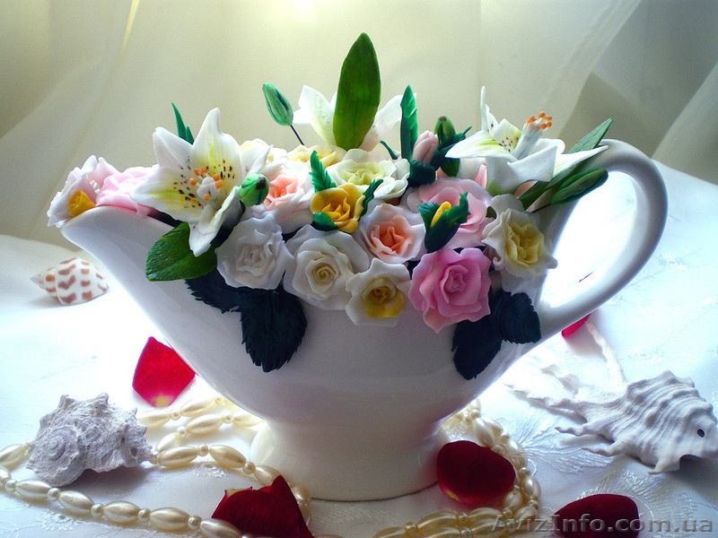 Цветы из полимерной глины - <ro>Изображение</ro><ru>Изображение</ru> #4, <ru>Объявление</ru> #915766