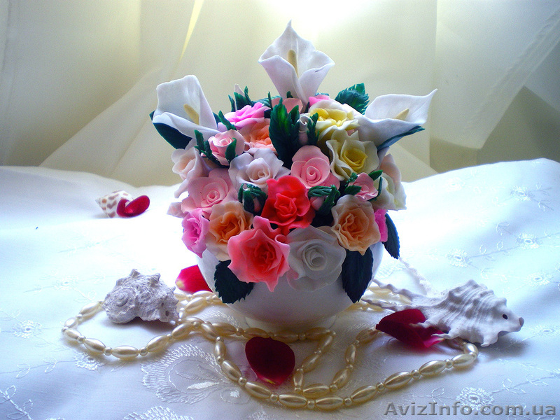 Цветы из полимерной глины - <ro>Изображение</ro><ru>Изображение</ru> #5, <ru>Объявление</ru> #915766