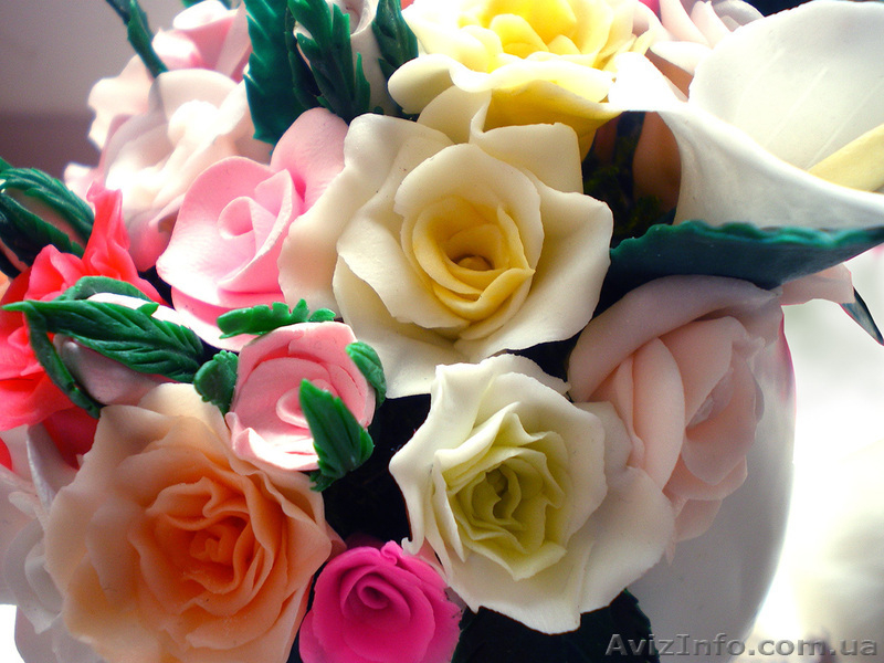 Цветы из полимерной глины - <ro>Изображение</ro><ru>Изображение</ru> #6, <ru>Объявление</ru> #915766