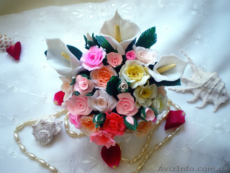 Цветы из полимерной глины - <ro>Изображение</ro><ru>Изображение</ru> #7, <ru>Объявление</ru> #915766
