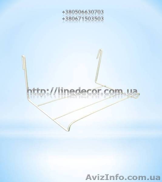 Продам торговельне обладнання, кронштейни на решітку  - <ro>Изображение</ro><ru>Изображение</ru> #3, <ru>Объявление</ru> #920110