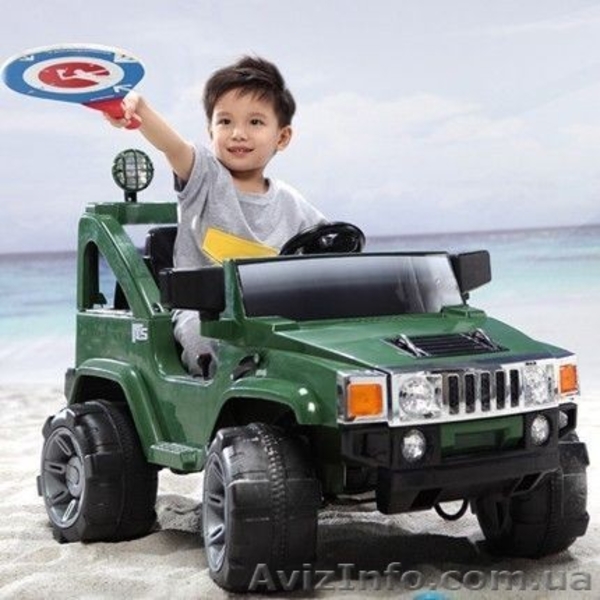 Эксклюзив!  Электромобиль Hummer A-30 H2 внедорожник  на пульте управления. - <ro>Изображение</ro><ru>Изображение</ru> #2, <ru>Объявление</ru> #988989