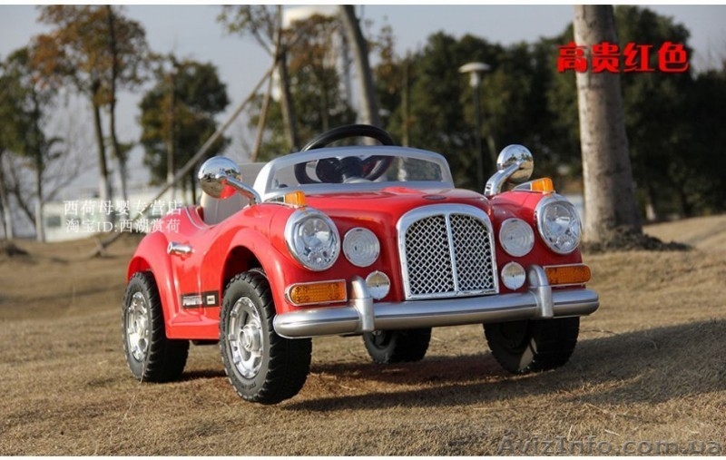 Cупер ! Детский электромобиль Mercedes Benz 128 Retro. Красный - <ro>Изображение</ro><ru>Изображение</ru> #1, <ru>Объявление</ru> #1004743