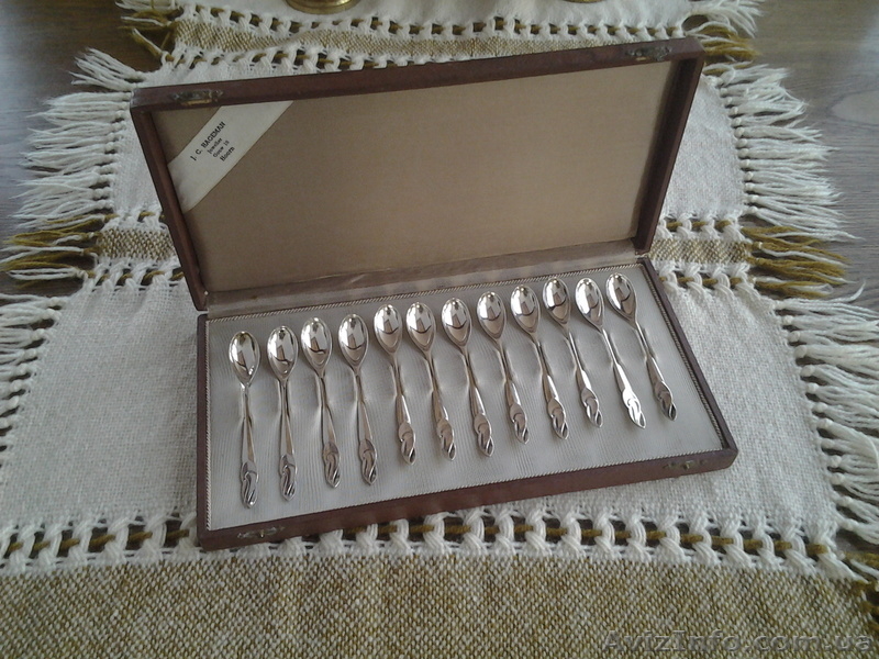 продам срібні ложки  та упаковка старовинні - <ro>Изображение</ro><ru>Изображение</ru> #1, <ru>Объявление</ru> #1012285