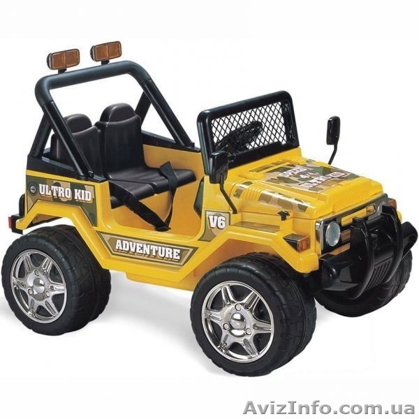 Новинка!!!  Детский электромобиль 618R + Д/У ЖЕЛТЫЙ - <ro>Изображение</ro><ru>Изображение</ru> #2, <ru>Объявление</ru> #1089225