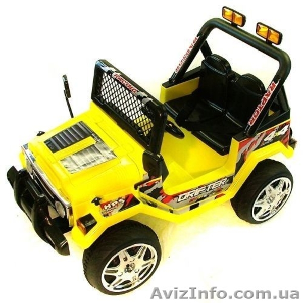 Новинка!!!  Детский электромобиль 618R + Д/У ЖЕЛТЫЙ - <ro>Изображение</ro><ru>Изображение</ru> #5, <ru>Объявление</ru> #1089225