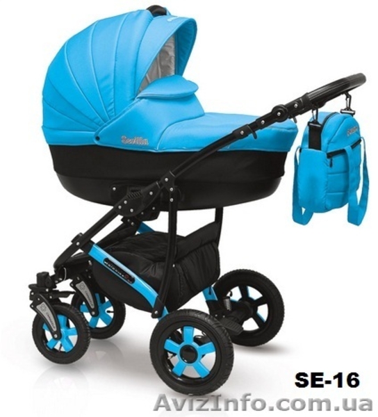 Универсальная коляска 2 в 1 Camarelo Sevilla - <ro>Изображение</ro><ru>Изображение</ru> #4, <ru>Объявление</ru> #1193448