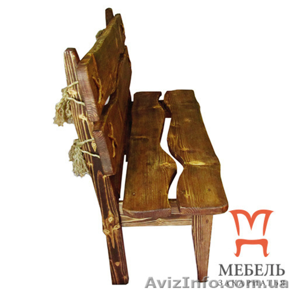 Мебель для комнаты отдыха бани, Скамейка под старину - <ro>Изображение</ro><ru>Изображение</ru> #3, <ru>Объявление</ru> #1222692