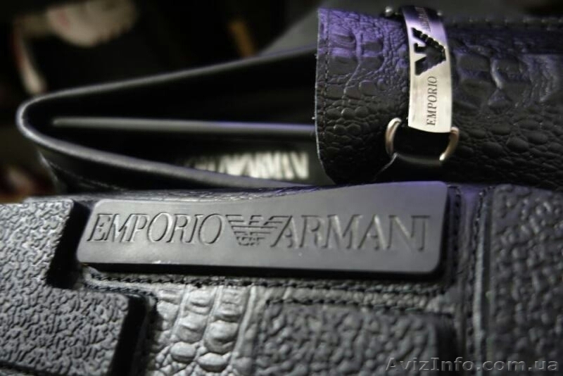 Взуття Armani мокасини - <ro>Изображение</ro><ru>Изображение</ru> #5, <ru>Объявление</ru> #1294577