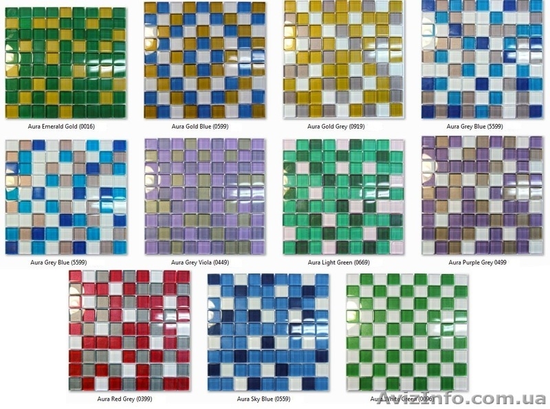 Мозаїка Кераміка Полісся скло Aura 300х300х8мм - <ro>Изображение</ro><ru>Изображение</ru> #1, <ru>Объявление</ru> #1315357
