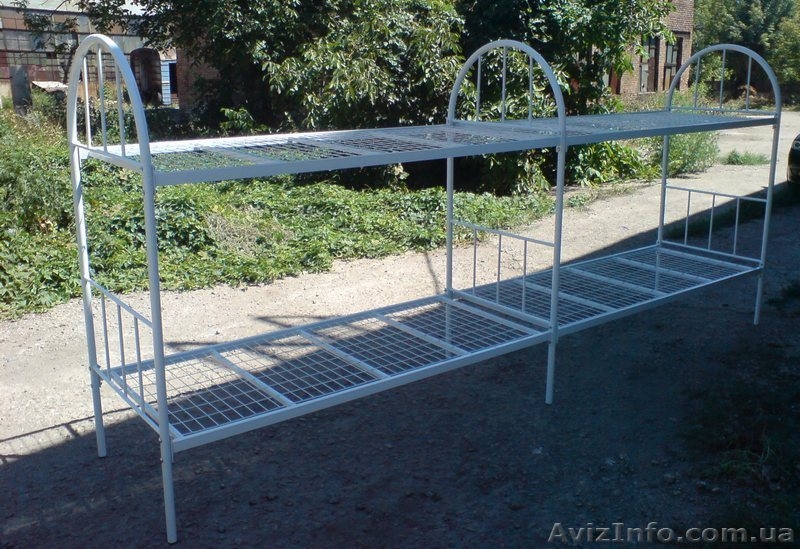 Ліжка металеві для гуртожитків, металеве ліжко двоярусне, ліжко металеве фото - <ro>Изображение</ro><ru>Изображение</ru> #6, <ru>Объявление</ru> #1342407