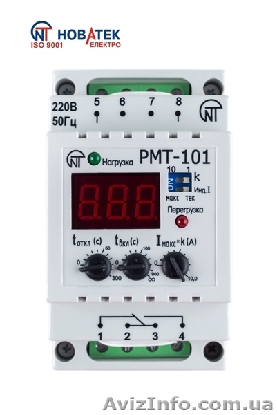 Реле напруги,  Перемикачі фаз, таймери від «Новатек Електро» - <ro>Изображение</ro><ru>Изображение</ru> #2, <ru>Объявление</ru> #1347880