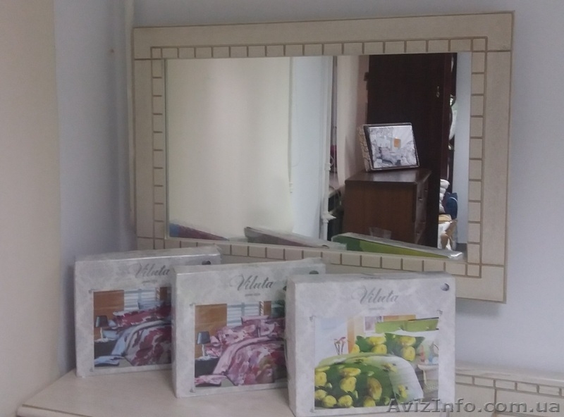 Продам нове дубове ліжко, комод, дзеркало і 2 тумби  (білий+золото) - <ro>Изображение</ro><ru>Изображение</ru> #3, <ru>Объявление</ru> #1415268