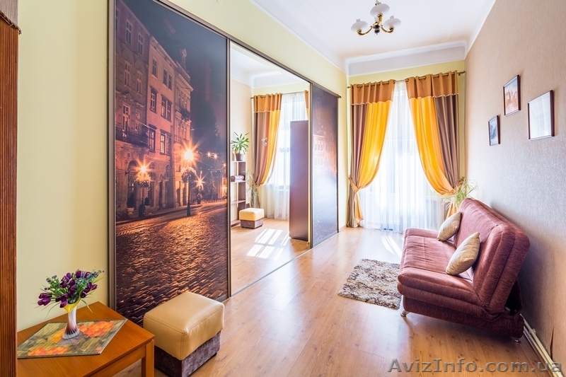 Сдается посуточно 2х комнатная квартира на тихой улице в самом  центре - <ro>Изображение</ro><ru>Изображение</ru> #1, <ru>Объявление</ru> #1452612