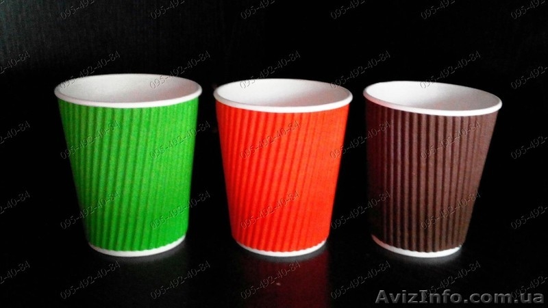 Одноразовые гофрированные стаканчики - <ro>Изображение</ro><ru>Изображение</ru> #2, <ru>Объявление</ru> #1485510
