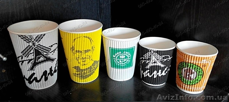Одноразовые гофрированные стаканчики - <ro>Изображение</ro><ru>Изображение</ru> #4, <ru>Объявление</ru> #1485510