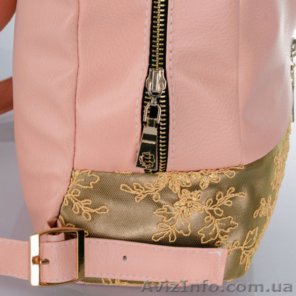 Городской стильный ,кожаный рюкзак - для модных женских образов  - <ro>Изображение</ro><ru>Изображение</ru> #3, <ru>Объявление</ru> #1563318