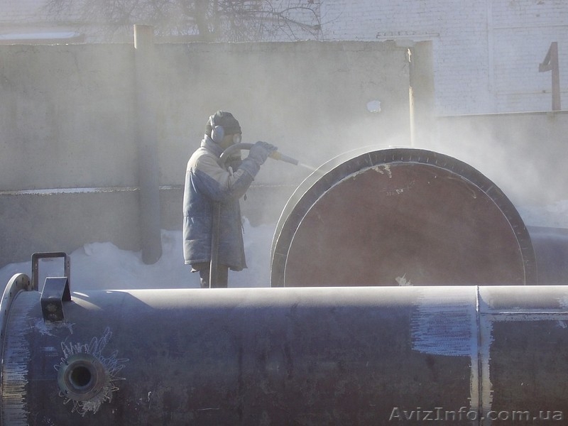Пескоструйная очистка резервуара. Антикоррозионная защита внутри и снаружи - <ro>Изображение</ro><ru>Изображение</ru> #3, <ru>Объявление</ru> #1610409