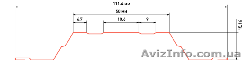 Металевий штахет від 16 грн, найбільший асортимент металів - <ro>Изображение</ro><ru>Изображение</ru> #4, <ru>Объявление</ru> #1618905