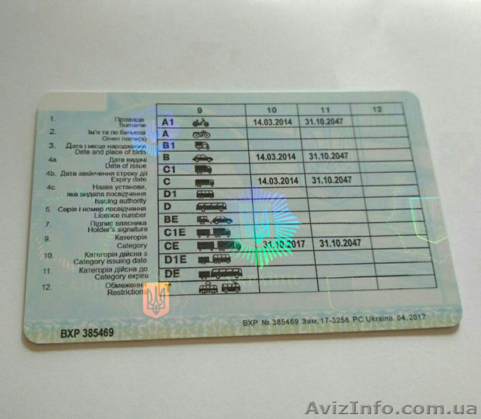 Оформление и восстановление водительских удостоверений  - <ro>Изображение</ro><ru>Изображение</ru> #1, <ru>Объявление</ru> #1631808