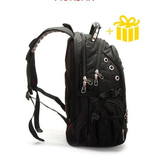 Рюкзак SwissGear городской, мужской+ подарок часы - <ro>Изображение</ro><ru>Изображение</ru> #4, <ru>Объявление</ru> #1647779